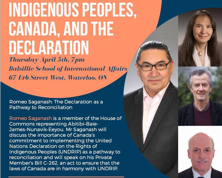 Indigenous Peoples, Canada and the Declaration Conference Livestream Recording
